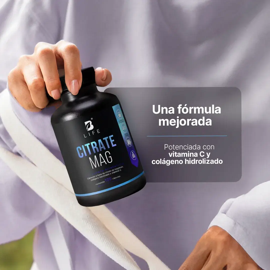 Imagen de Citrato de Magnesio Puro | con Vitamina C y Colágeno Hidrolizado