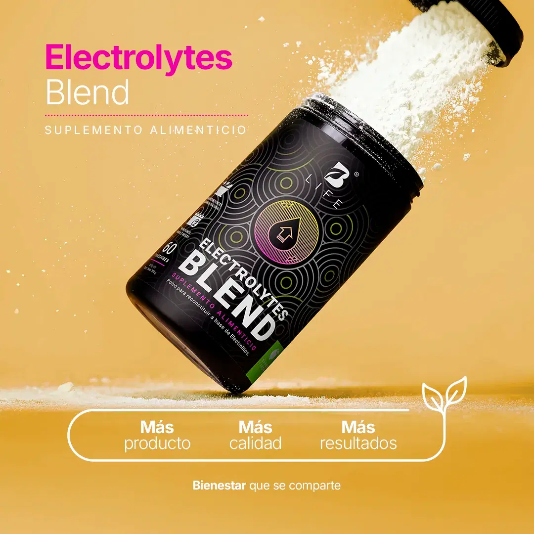 Imagen de Electrolitos Sin Azúcar | con Citrato de Potasio, Magnesio, Calcio, Sodio, Zinc | Sabor Lemon | 60 servicios