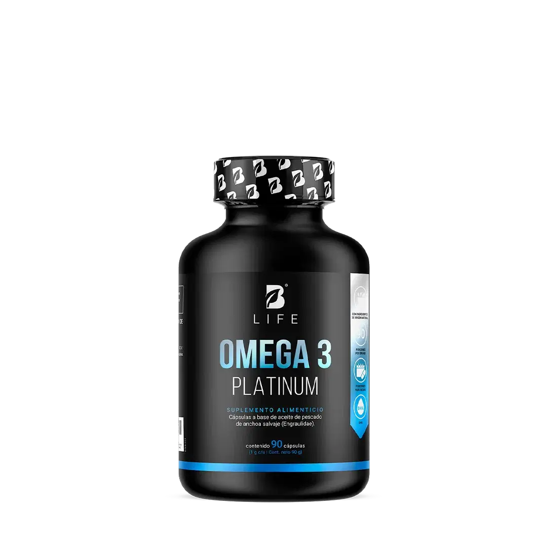 Imagen de Omega 3 Platinum | Anchoa Salvaje con EPA y DHA | sin Metales Pesados | 1000 mg por porción